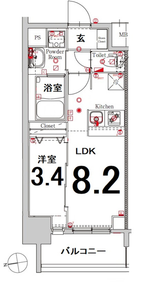 【間取り】 | MAXIV東別院