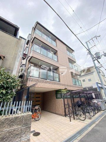 大阪市東淀川区柴島２丁目の賃貸マンションの外観