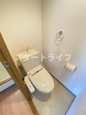 大阪市東淀川区柴島２丁目の賃貸マンションのトイレ