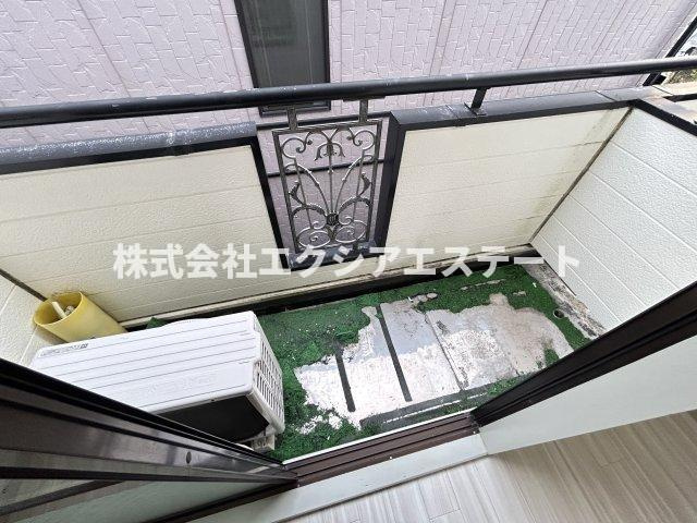 アイリス野崎のバルコニー