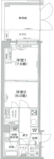 【間取り】 | アイルグランデ大田