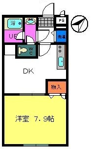 【間取り】 | リヴェール 弐番館