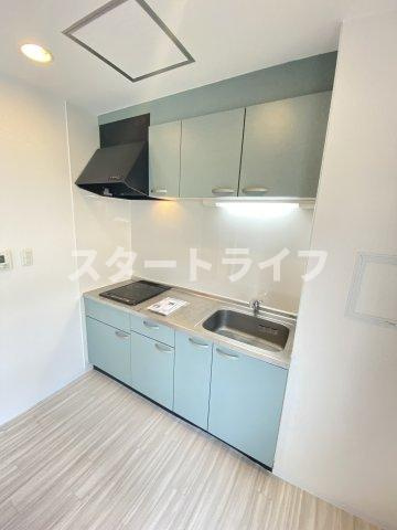 大阪市東淀川区柴島２丁目の賃貸マンションのキッチン