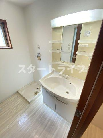 大阪市東淀川区柴島２丁目の賃貸マンションの洗面所