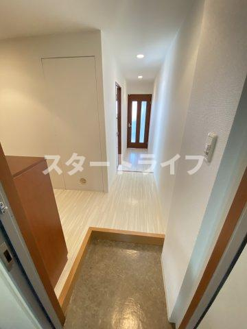 大阪市東淀川区柴島２丁目の賃貸マンションの玄関