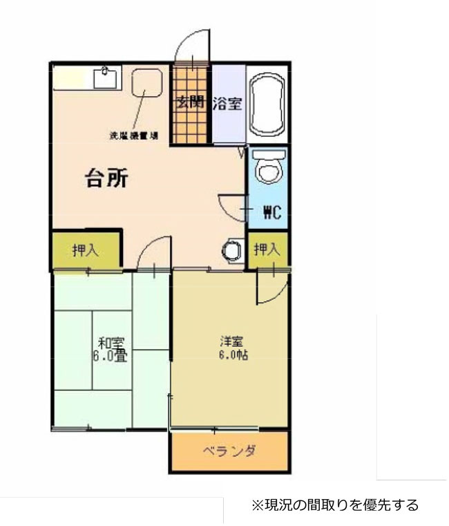 ボナールＹ＆Ｋの間取り