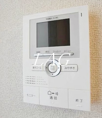 【セキュリティ】 | GRACECOURT海老名 | モニター付きインターフォンです。