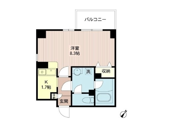 【間取り】 | ルボラパン行人坂