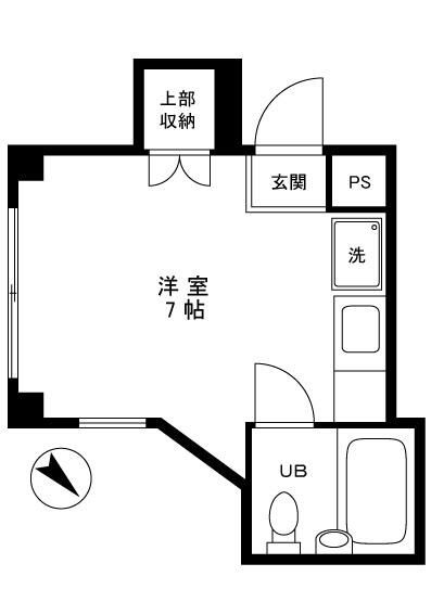 メゾンミズカワの間取り