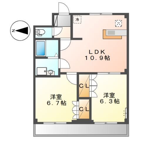 【間取り】 | ラメルヴェール