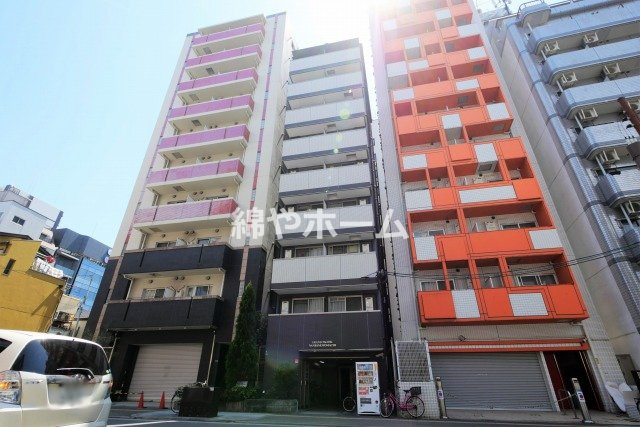 グランパシフィック難波元町の外観|おしゃれな外観です