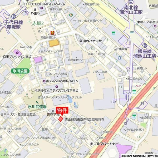 ＥＸＡＭ　ＡＫＡＳＡＫＡの地図