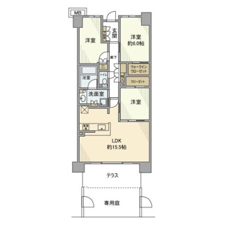【間取り】 | ルネ稲毛海岸グランマークス | 間取りです。