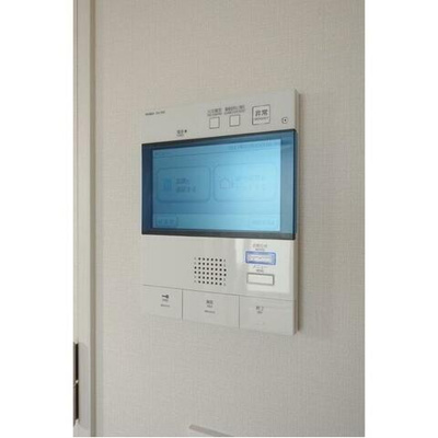 【セキュリティ】 | ルフォンプログレ品川大井 | モニター付きインターホンです