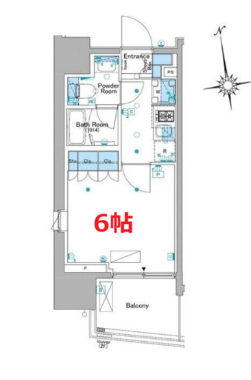 【間取り】 | ルフォンプログレ品川大井 | 間取り