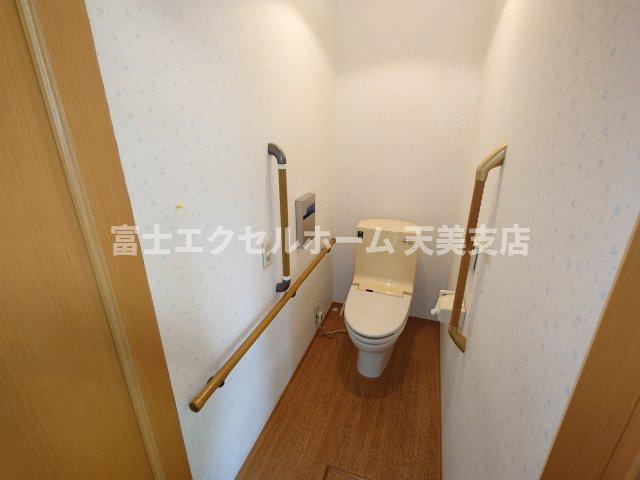 コーポラス清水丘のトイレ