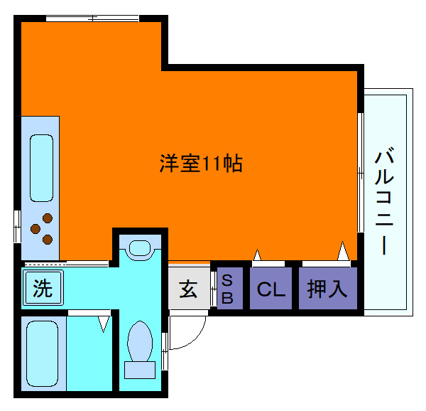 湊川第3マンションの間取り
