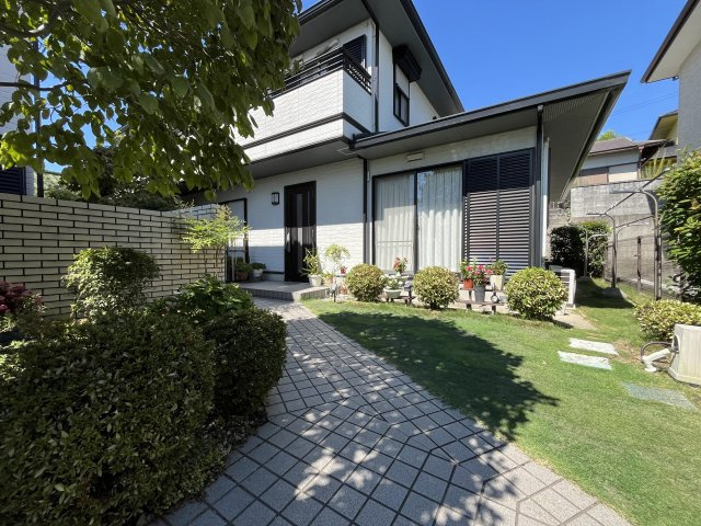 熊取町野田3丁目　中古戸建の庭