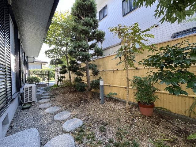 熊取町野田3丁目　中古戸建の庭