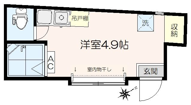 アーバンプレイス原宿の居間・リビング