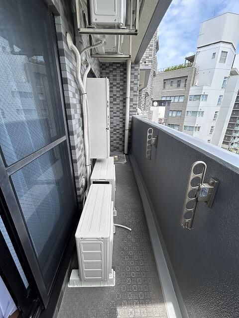 ダイアパレス代官山のバルコニー