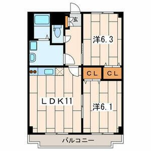 【間取り】 | クレスタート2