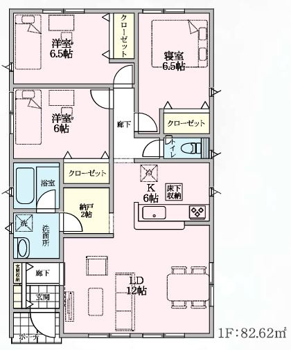 本庄市児玉町児玉第13　の間取り|４号棟間取り図