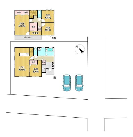 【間取り】 | 羽生市上川崎　中古住宅