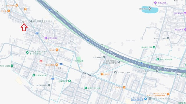 姫路市北原8期（全1棟）新築の地図