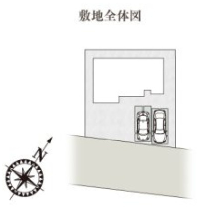 高崎市新町第5期（全3棟）2号棟の区画図