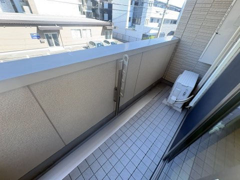 シャーメゾンハレクラニのバルコニー
