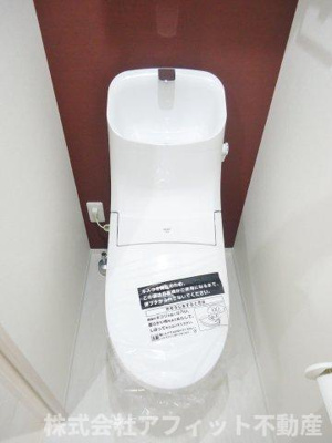 【トイレ】 | 月光福山三吉町 | 温水洗浄暖房便座　※写真はイメージです