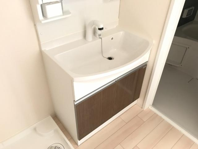 グラン　ソート　柳町の洗面所|洗髪洗面化粧台
