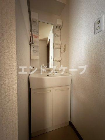 リュウガミⅡの洗面所|高崎、前橋のお部屋探しはエンドスケープまで！お客様の理想お聞かせ下さい♪