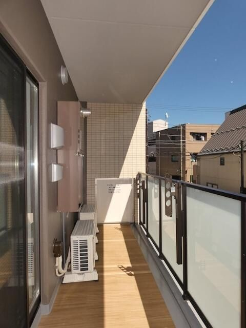 フレンシア目黒洗足のバルコニー