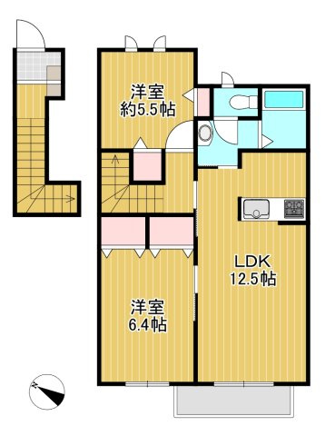 サンコーハイツⅡの間取り