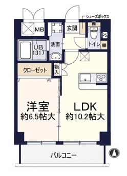 【間取り】 | レシェンテ西梅田