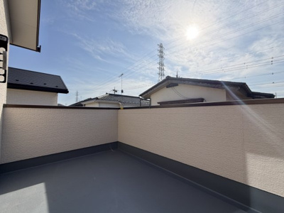 【バルコニー】 | ワイウッドコート上尾市中妻第3期　新築住宅