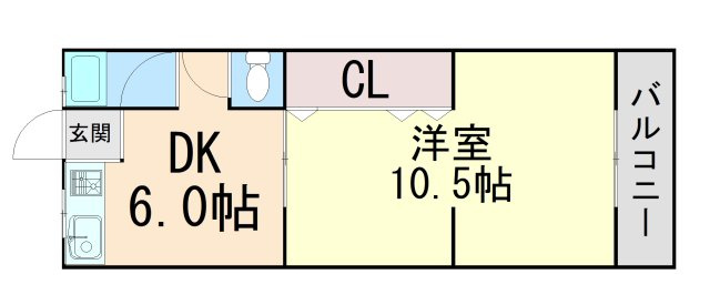 シルバーハイツ大石の間取り