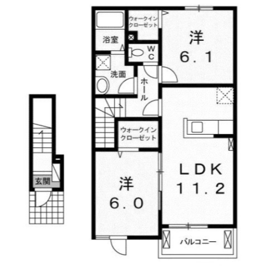 【間取り】 | セレノＢ