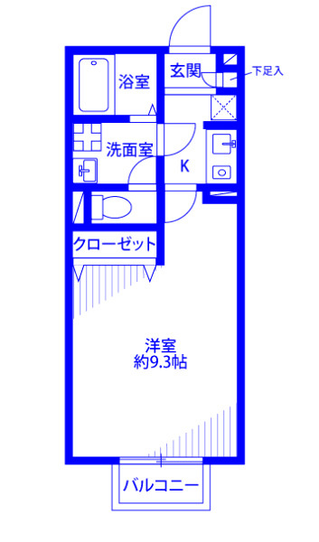 アムール ラ ぺの間取り