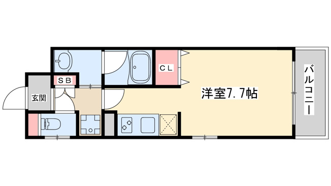 【間取り】 | パークフラッツ東三国