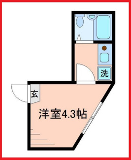 【間取り】 | ラフィネ南千住