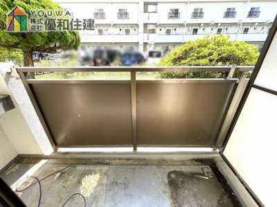 【バルコニー】 | 松が丘住宅１２号棟 １階部分