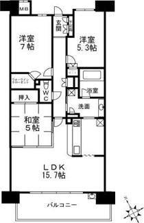 【間取り】 | なかもずアイランズ