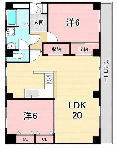 フィッシャーズビルの間取り