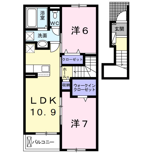 【仲介手数料：50％OFF】対象物件！の間取り