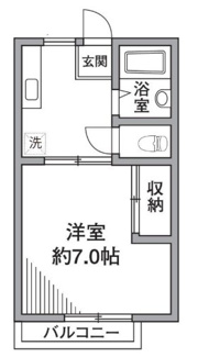 【間取り】 | クレッシェンドK | 間取りです。
