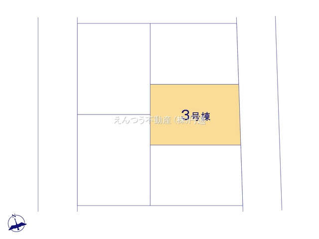 万場2期の区画図