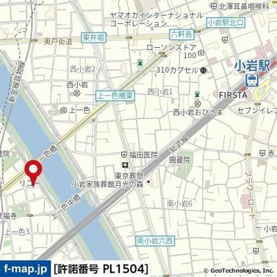【地図】 | フォレストテラス小岩